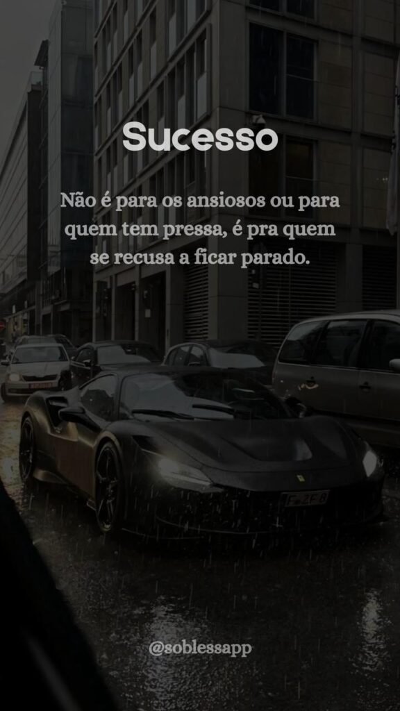 Como ser uma pessoa de sucesso com o sobless